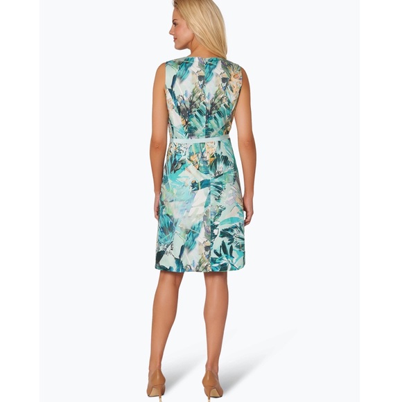 Tropical Printed Midi Dress - Picture 3 of 6